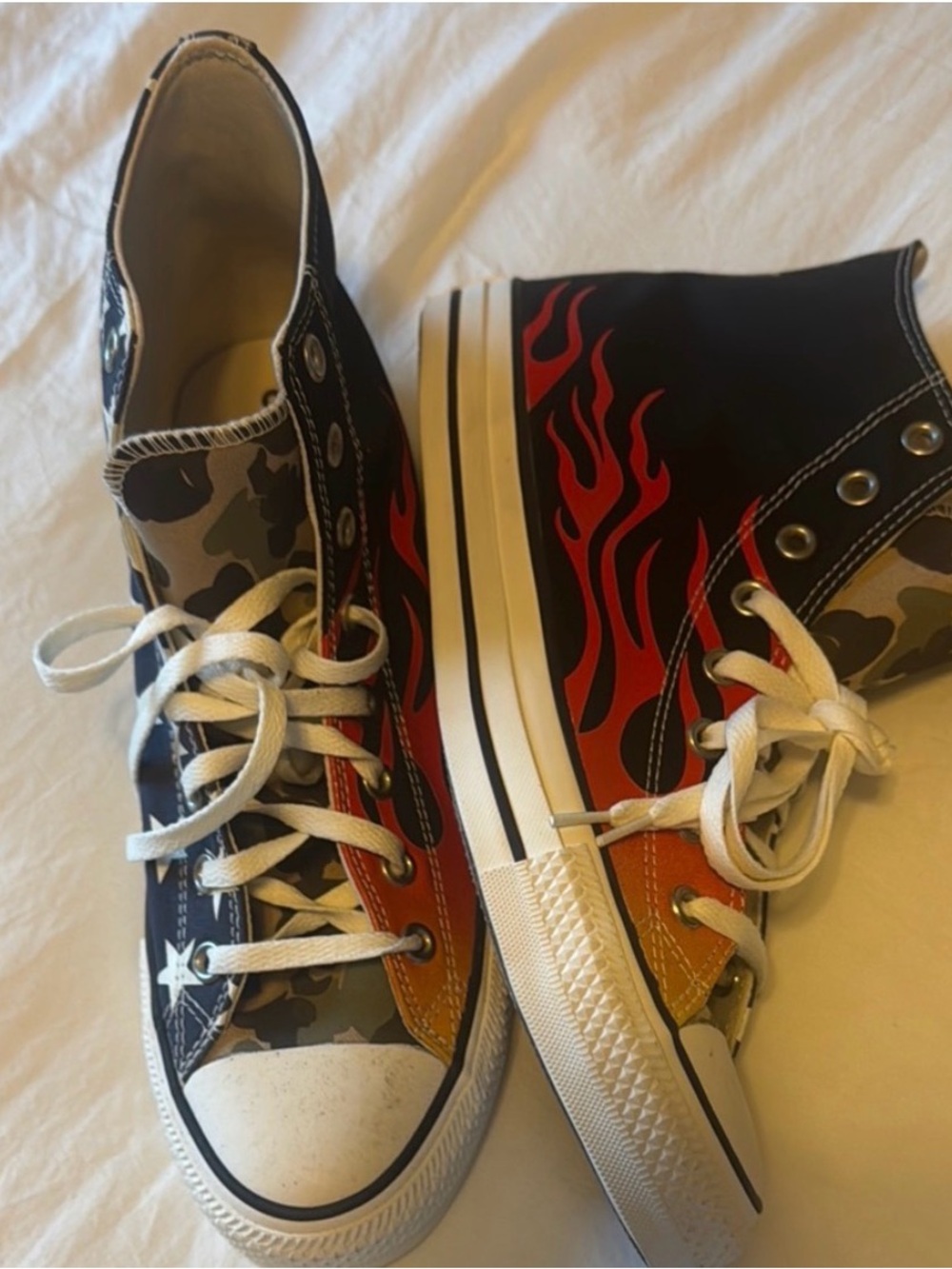 Converse Chuck Taylor All Star Vintage K High Top Sneakers Men's 11.5 - Picture 4 of 5